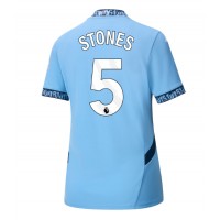 Manchester City John Stones #5 Hemmatröja Kvinnor 2024-25 Korta ärmar